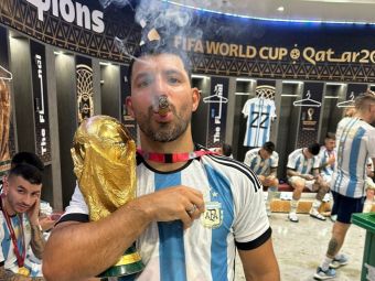 
	Suma pe care a câștigat-o Sergio Aguero la pariuri, după ce Argentina a cucerit Mondialul: &quot;Abia acum am realizat!&quot;
