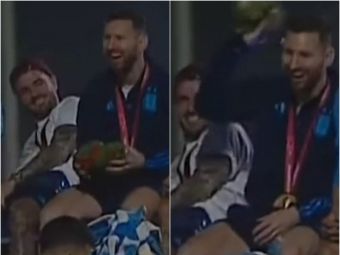 
	Leo Messi a izbucnit în râs când a văzut ce i-a aruncat un fan al Argentinei

