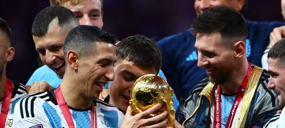nationala argentinei Di Maria Lionel Messi qatar 2022