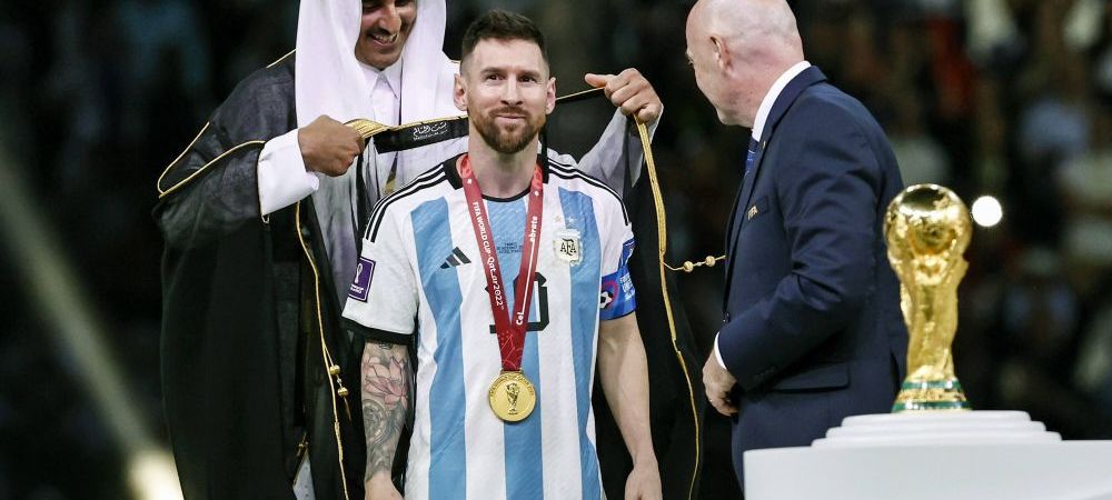 Bisht Campionatul Mondial din Qatar Lionel Messi