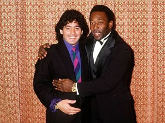 
	Imagini memorabile cu Pele și Maradona! Cele două legende au făcut spectacol în cadrul unei emisiuni, în direct la TV
