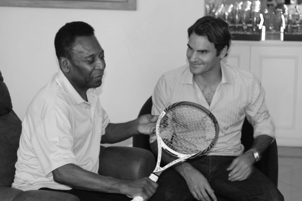 Pelé, omagiat de lumea tenisului: legătura dintre regretatul fotbalist legendar și Roger Federer_11