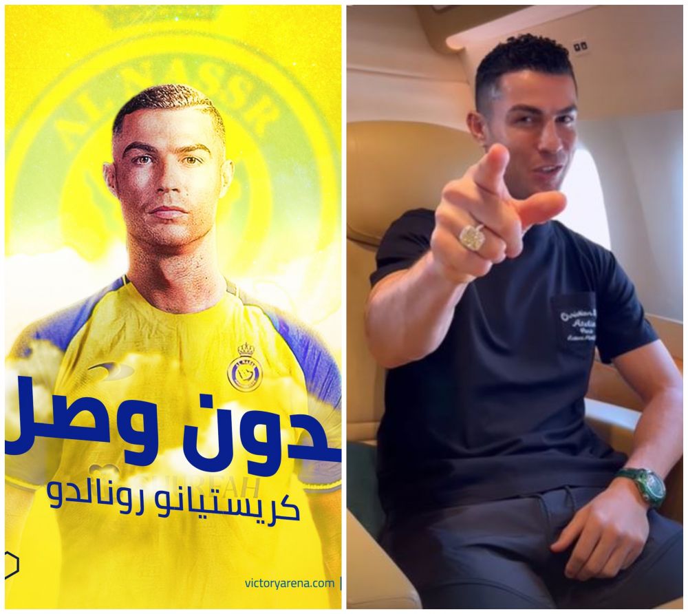 „Cel mai mare din lume va fi prezentat! Hala Ronaldo!” Cristiano îmbracă pentru prima dată tricoul lui Al Nassr _5