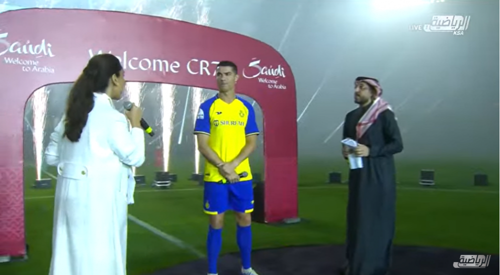 Momentul "jenant" cu Cristiano Ronaldo la Al Nassr: "A rugat-o pe prezentatoare să treacă mai departe"_6
