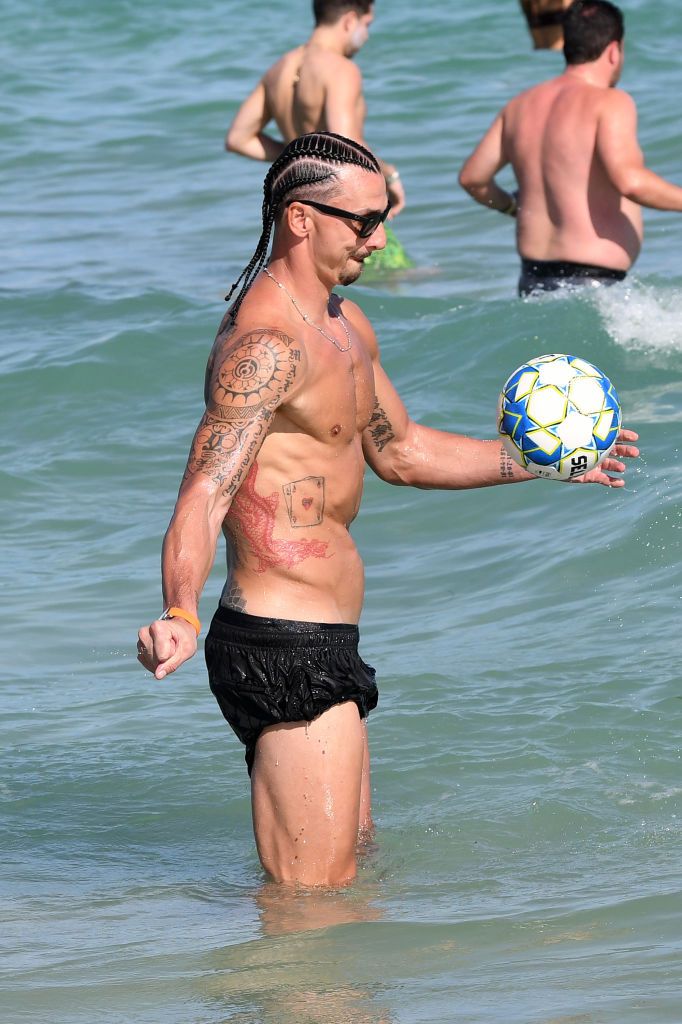 Zlatan Ibrahimovic, antrenament spartan în Miami! Imagini incredibile cu superstarul lui AC Milan_5