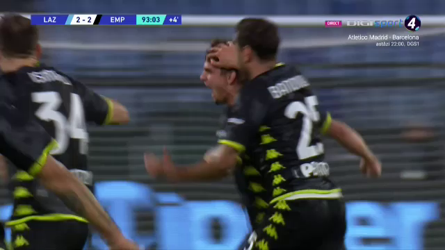Răzvan Marin a dat lovitura la ultima fază! Golul superb cu care a adus un egal pentru Empoli în meciul cu Lazio_4