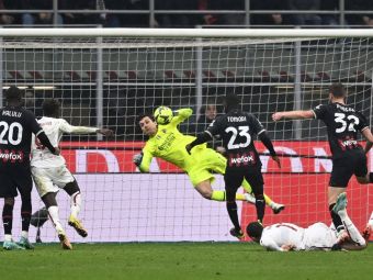 
	AC Milan - AS Roma 2-2. Final nebun pe San Siro: Tătărușanu a încasat două goluri în ultimele minute
