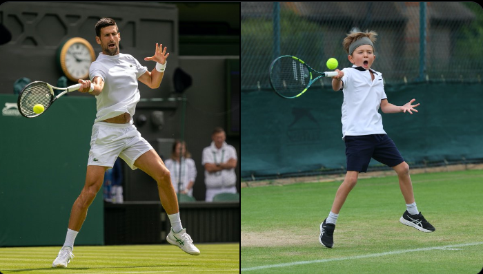 Fiul lui Novak Djokovic impresionează pe terenul de tenis, încă de la 8 ani: cum juca tatăl său la 4 ani _2
