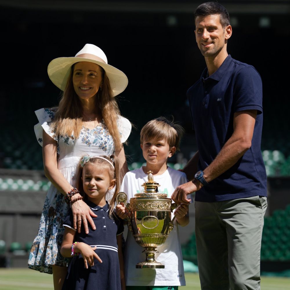 Fiul lui Novak Djokovic impresionează pe terenul de tenis, încă de la 8 ani: cum juca tatăl său la 4 ani _3