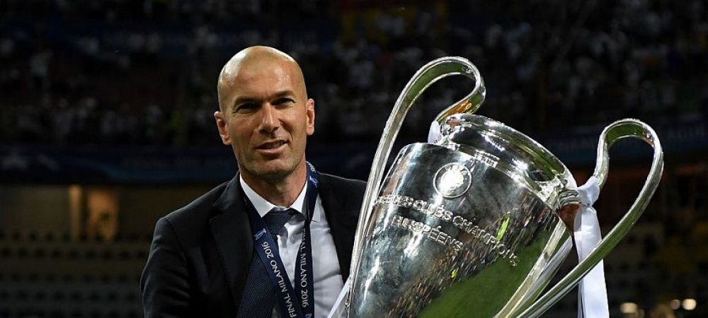 Zinedine Zidane Florentino Perez Real Madrid