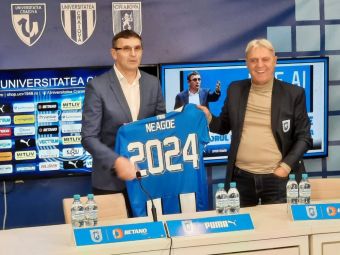 
	Fotbalistul transferat pentru a transforma Universitatea Craiova într-o candidată la titlu. Ce a spus despre el Eugen Neagoe
