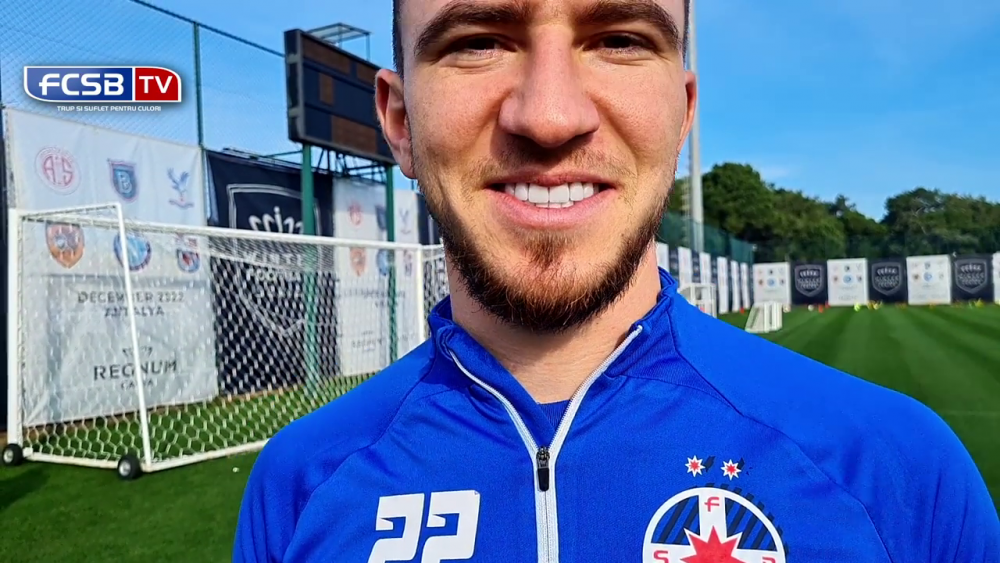 Deian Sorescu, mai fericit ca niciodată! Fotbalistul și-a dat jos tricoul de la Racow și l-a îmbrăcat pe cel al FCSB-ului_4