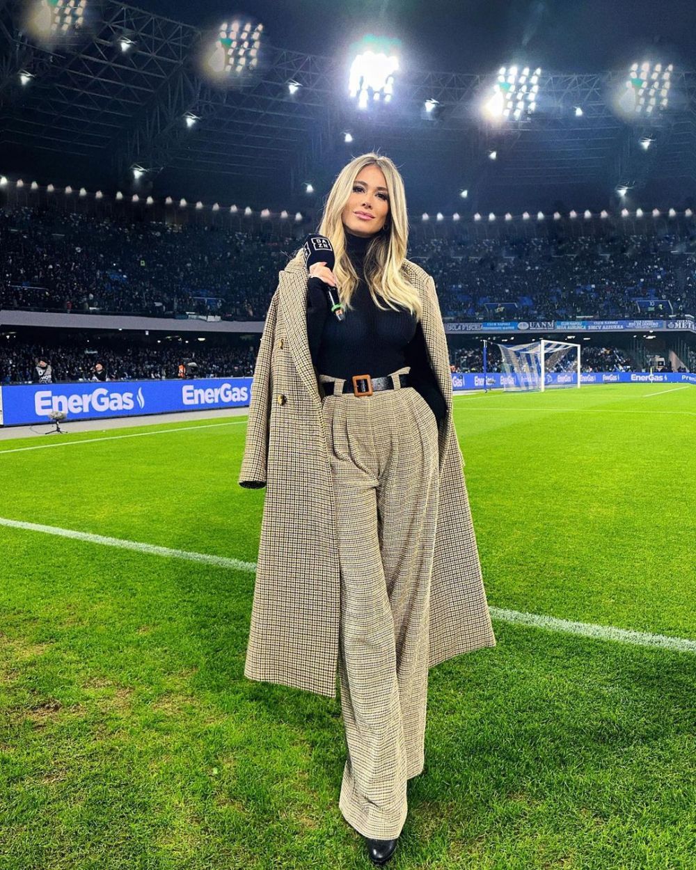 Diletta Leotta a „furat” toate privirile la Napoli - Juventus 5-1! Ținuta frumoasei blonde _49