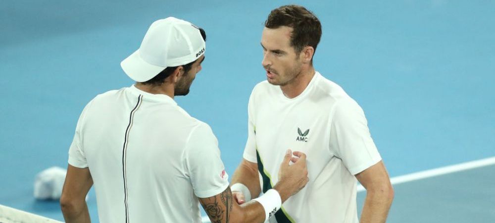 Australian Open 2023 Andy Murray Arena Rod Laver Matteo Berrettini Tenis ATP