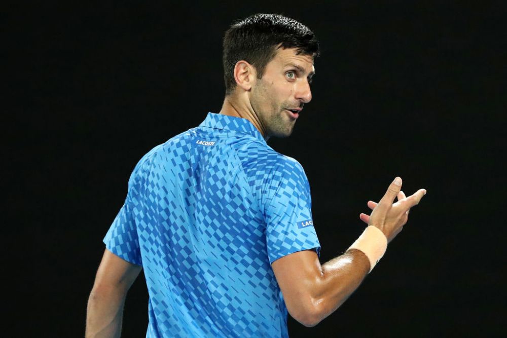 Cum l-au primit australienii pe Djokovic, în Arena Rod Laver, la primul meci în Openul Australian, după doi ani_1