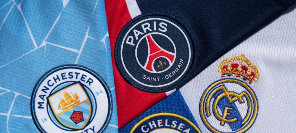 Manchester City PSG Real Madrid