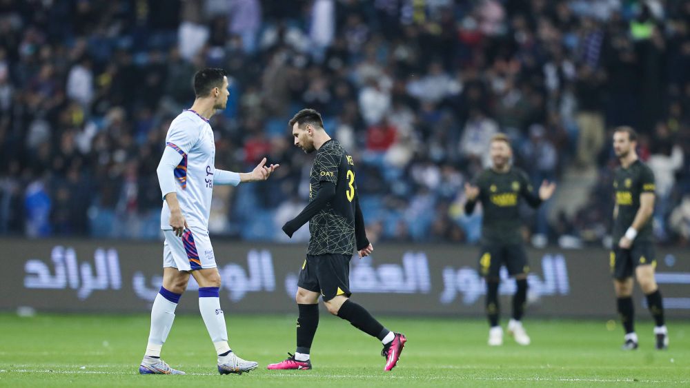 Cele mai tari poze cu Leo Messi și Cristiano Ronaldo! În ce ipostaze au fost surprinși cei doi în amicalul de lux_11