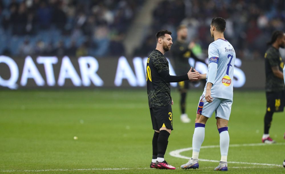 Cele mai tari poze cu Leo Messi și Cristiano Ronaldo! În ce ipostaze au fost surprinși cei doi în amicalul de lux_54