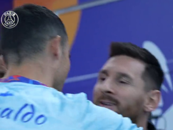 
	PSG a publicat imaginile cu Messi și Ronaldo care nu s-au văzut la TV: &quot;Ce secvență incredibilă!&quot;
