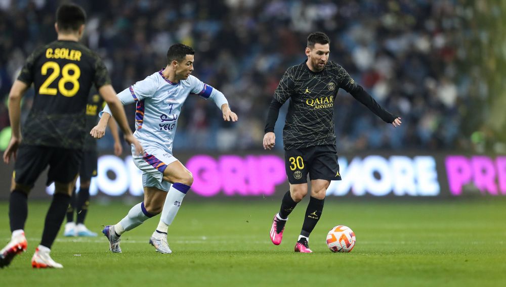 PSG a publicat imaginile cu Messi și Ronaldo care nu s-au văzut la TV: "Ce secvență incredibilă!"_26
