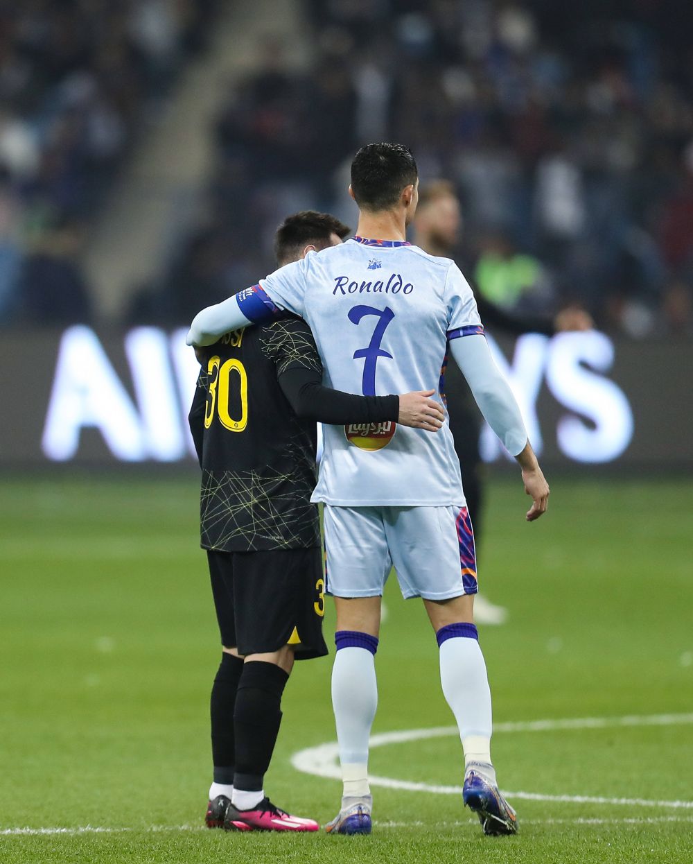 PSG a publicat imaginile cu Messi și Ronaldo care nu s-au văzut la TV: "Ce secvență incredibilă!"_30