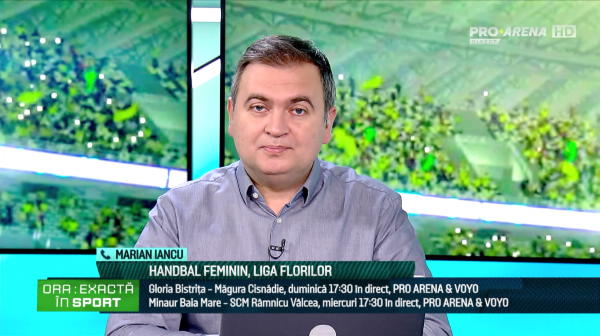 Marian Iancu, la Ora exactă în sport (20/01/2023)