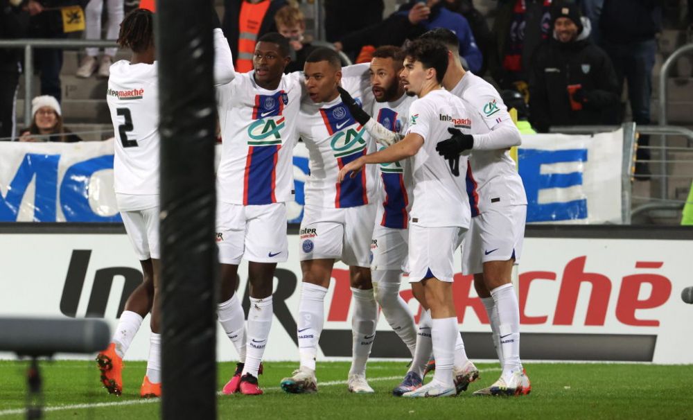 Manita Mbappe! Paris Saint-Germain a distrus-o pe Pays de Cassel în Cupa Franței și s-a calificat în optimi _6