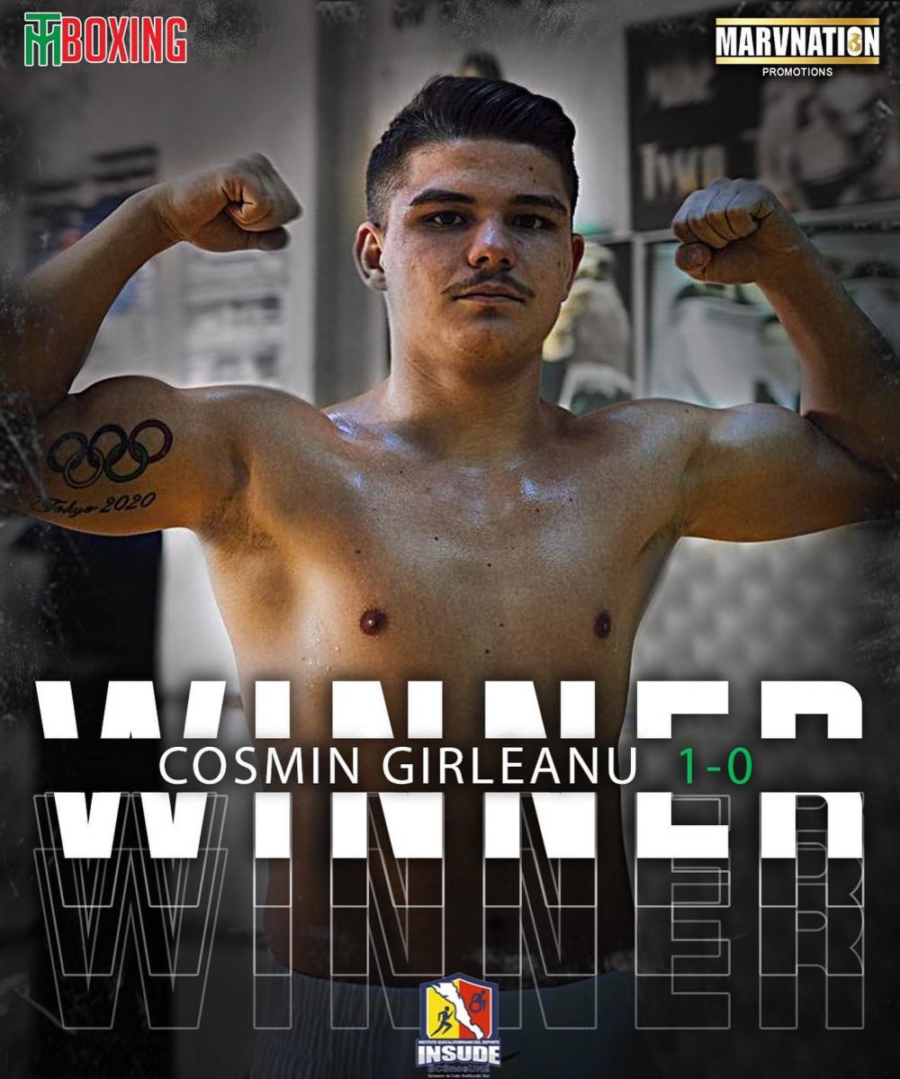 Debut victorios pentru Cosmin Gîrleanu la profesioniști! A învins prin TKO în runda a doua_15
