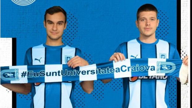 
	Două transferuri anunțate de Universitatea Craiova: &quot;Ne-am betonat defensiva!&quot;
