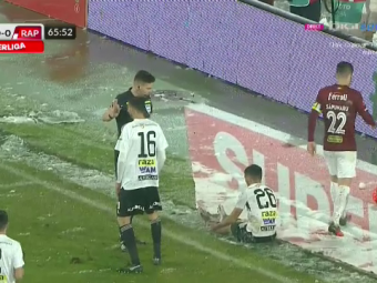 
	A fost sau nu penalty!? Fotbaliștii lui U Cluj au cerut lovitură de la 11 metri, dar &bdquo;centralul&rdquo; Barbu n-a dat nimic
