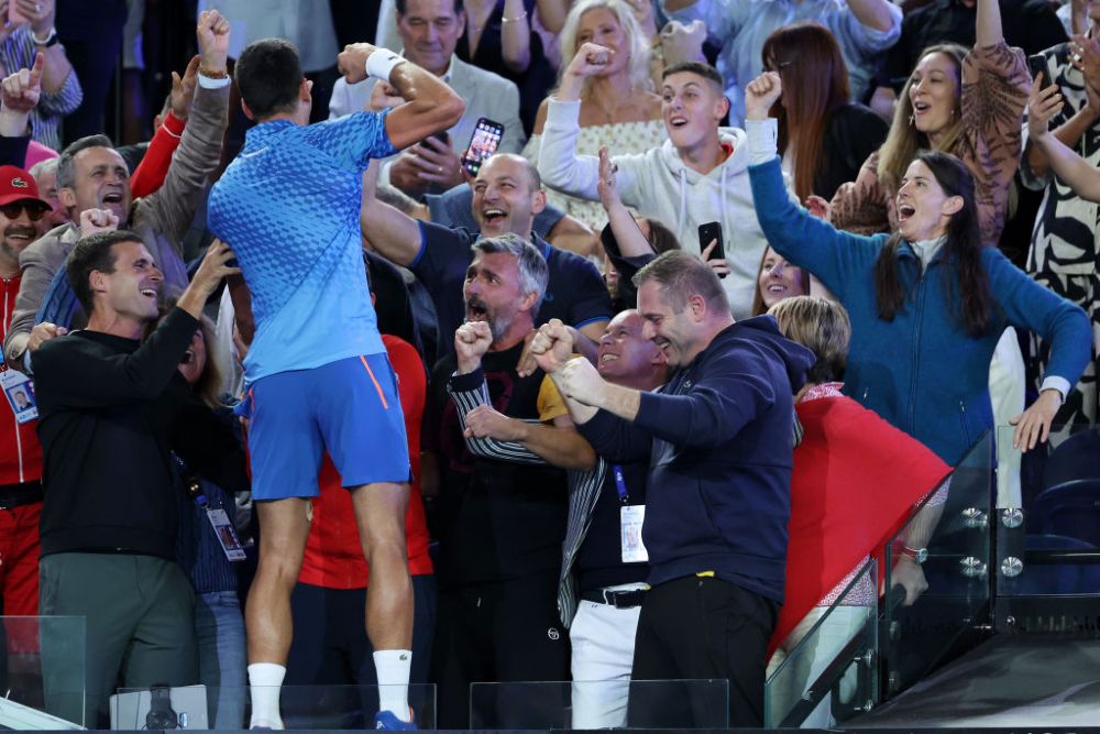 Așa arată descătușarea! Djokovic, deportat în 2022, campion în 2023. Sârbul a plâns de bucurie după câștigarea finalei_11