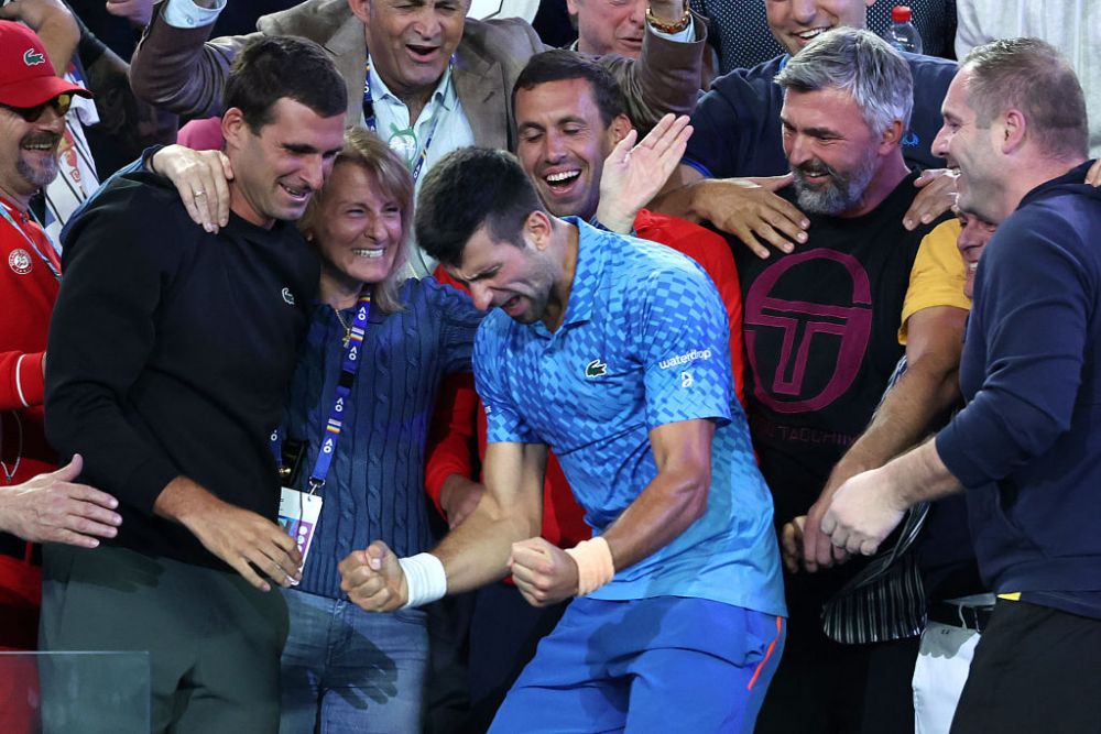 Așa arată descătușarea! Djokovic, deportat în 2022, campion în 2023. Sârbul a plâns de bucurie după câștigarea finalei_5