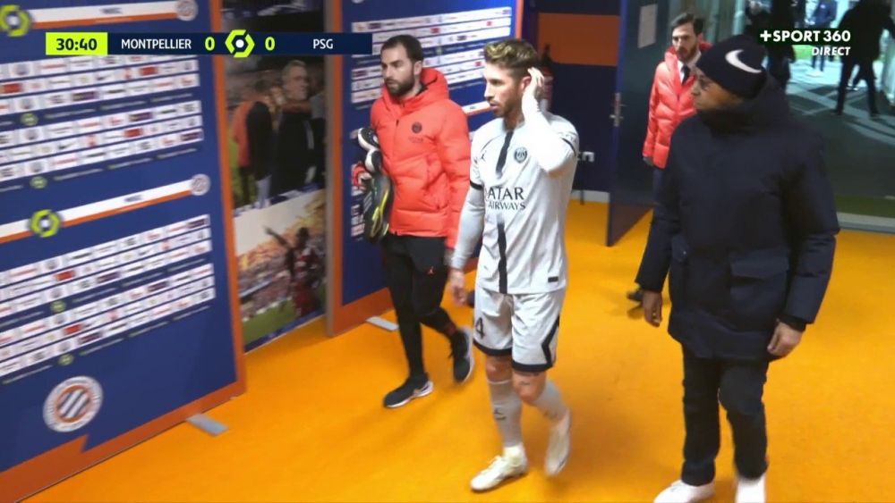 Din rău în mai rău pentru PSG! Sergio Ramos, scos de pe teren în urma unei comoții: ce a pățit fundașul iberic_4
