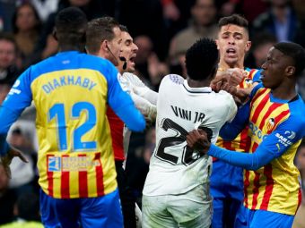 Mesajul jucătorului care a fost aproape să îl &bdquo;rupă&rdquo; pe Vinicius în Real Madrid - Valencia&nbsp;