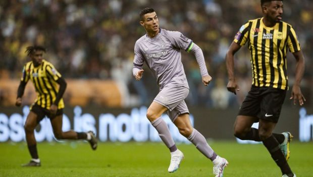 
	Reacția lui Cristiano Ronaldo după ce a marcat primul său gol în tricoul lui Al-Nassr
