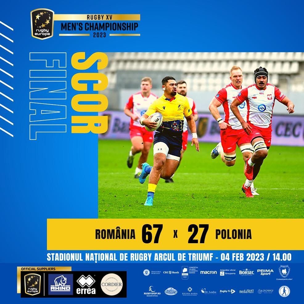 România a zdrobit Polonia pe "Arcul de Triumf". Cu ce scor au câștigat "Stejarii"_5