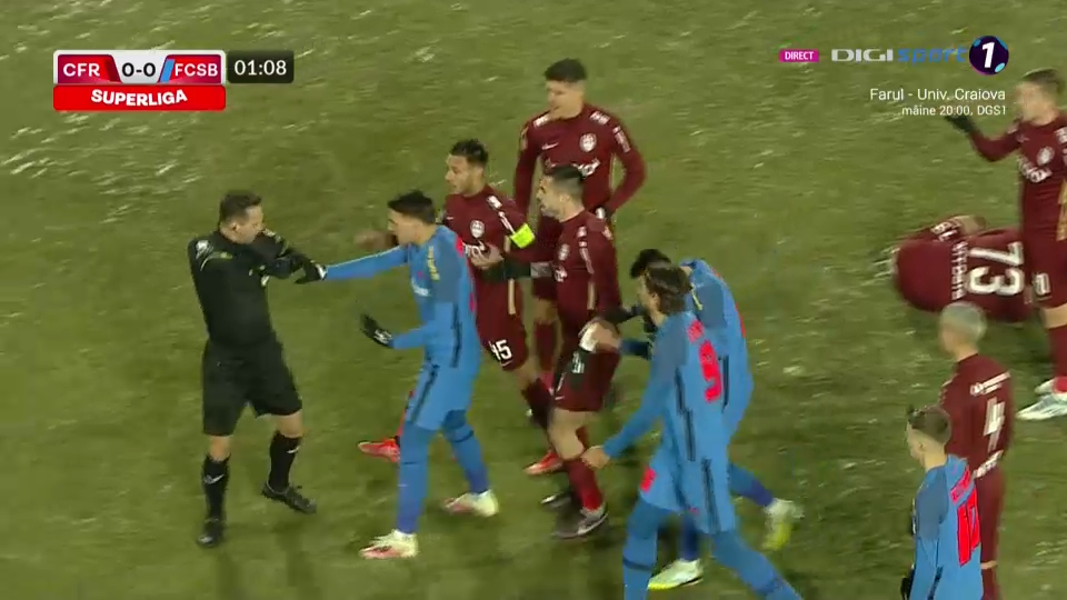 CFR Cluj - FCSB 0-1! Edjouma l-a 'ascultat' pe Mihai Stoica și a marcat golul victoriei în derby _11