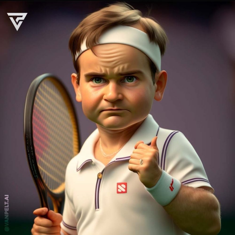 Tenisul, reinventat de inteligența artificială: imaginile incredibile cu Nadal, Federer și Djokovic_1