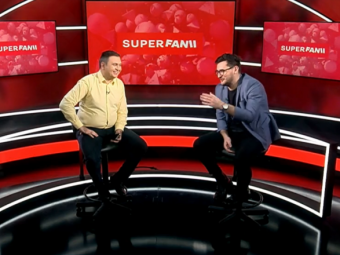 
	Florentin Petre, Giani Kiriță și Gheorghe Mustață, invitați la SuperFanii, emisiune moderată de Mihai Mironică și Radu Buzăianu&nbsp;
