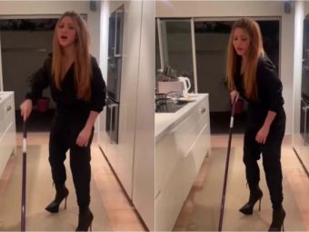 
	Shakira, &#39;mesaj&#39; nou pentru Pique și Clara Chia în timp ce dă cu mopul, pe tocuri, în bucătărie: &bdquo;Aș putea să îl ucid pe fostul, noua iubită e următoarea!&rdquo;&nbsp;
