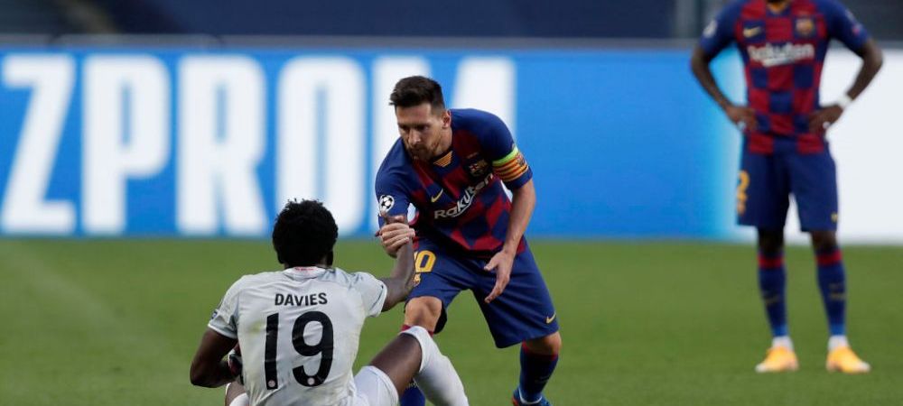 alphonso davies Bayern Munchen Leo Messi PSG