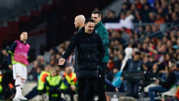
	&quot;Penalty clar, m-am dus la arbitru!&quot;. Reacția lui Xavi după Barcelona - Manchester United 2-2 + anunț despre Pedri
