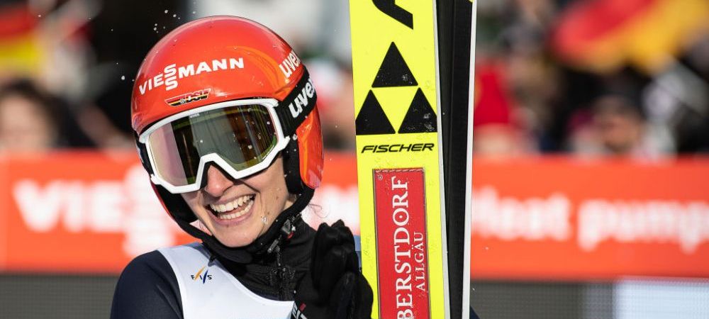 Katharina Althaus Cupă Mondială de la Râșnov sarituri cu schiurile