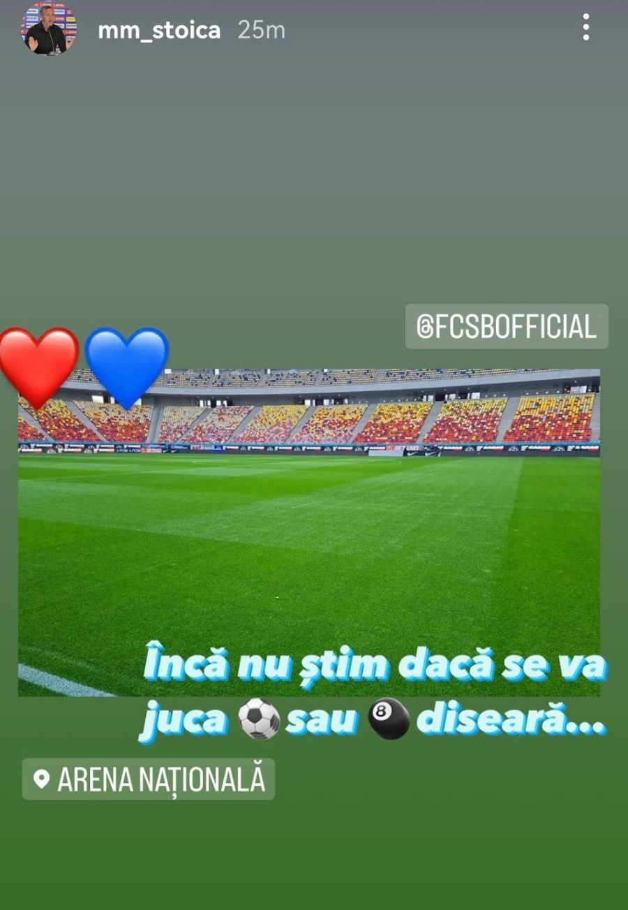Imaginea de pe Arena Națională care l-a impresionat pe Mihai Stoica înainte de FCSB - Universitatea Craiova_2