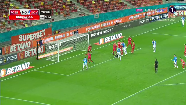 Asta îl va enerva pe Becali! FCSB a luat gol în prelungiri după o ieșire greșită a lui Ștefan Târnovanu_4