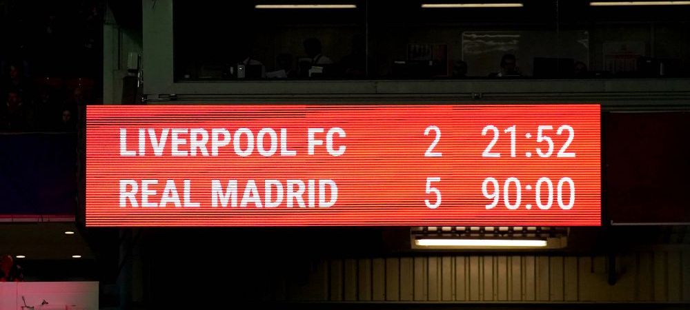 Real Madrid anfield Liverpool