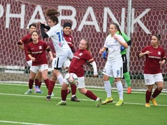 Numai portarul lui Gică Hagi n-a dat gol! Rapid București - Farul Constanța la fotbal feminin s-a terminat 2-15