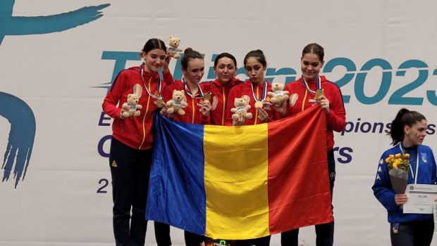 
	Aur pentru România! Echipa feminină de sabie a României a răpus Ungaria la Campionatul European de cadeți. Ce s-a întâmplat în finală
