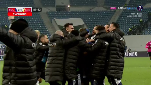 
	FCU Craiova - CS Mioveni 2-1 | Gazdele se impun, iar Dică pleacă învins din Bănie
