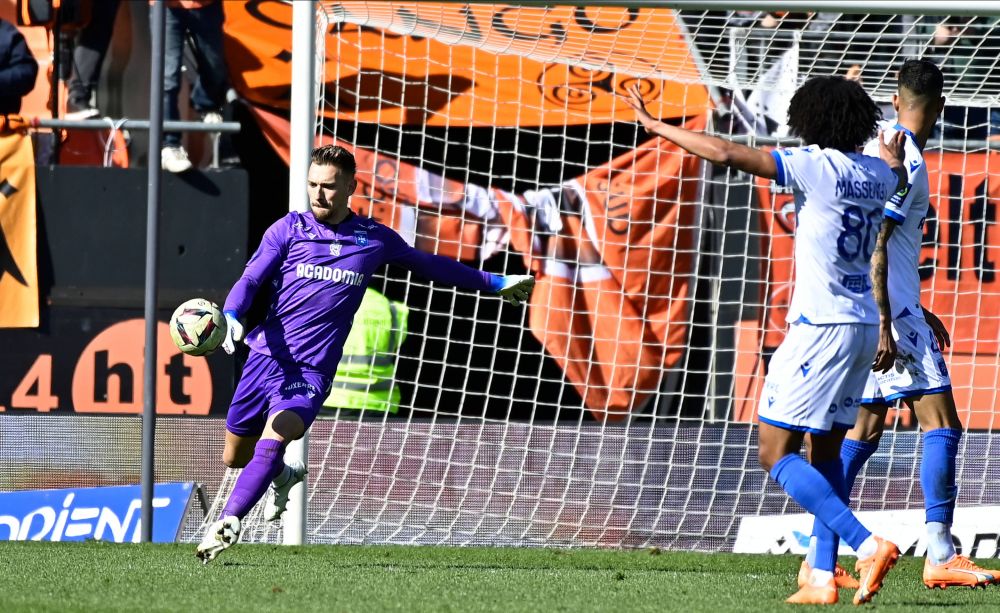 Ionuț Radu, ”eroul” lui Auxerre în meciul cu Lorient! Paradă superbă pentru portarul român în prelungiri_1